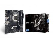 BIOSTAR H610MH D5, Socket 1700, Intel® H610 (14/13/12th Gen CPU), CPU graphics, VGA, HDMI, Dual 2xDDR5-4800, 1xPCIe X16 4.0, 4xSATA3, 1xPCIe X1, 1xM.2, ALC897 HDA, 1xGbE LAN, 4xUSB3.2, mATX